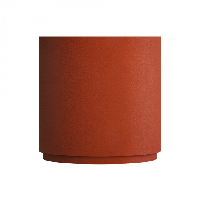 Кашпо CONCRETIKA CYLINDER XL TERRACOTTA D120H120