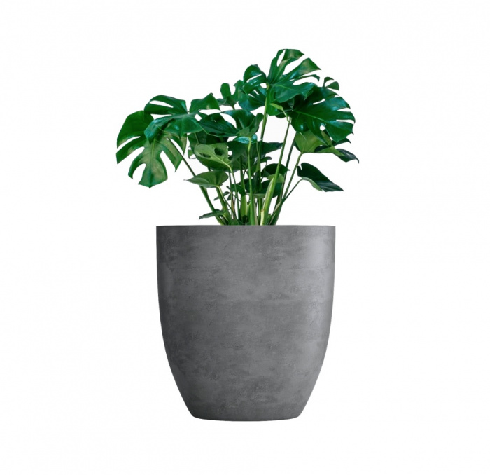 Кашпо CONCRETIKA VASE 3 SMOKEY BLUE D75H82