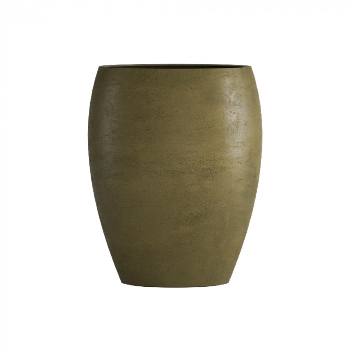 Кашпо CONCRETIKA OVAL AVOCADO D30H41