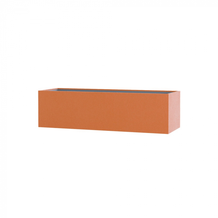 Кашпо CONCRETIKA BALCONY CARROT 80x20x20