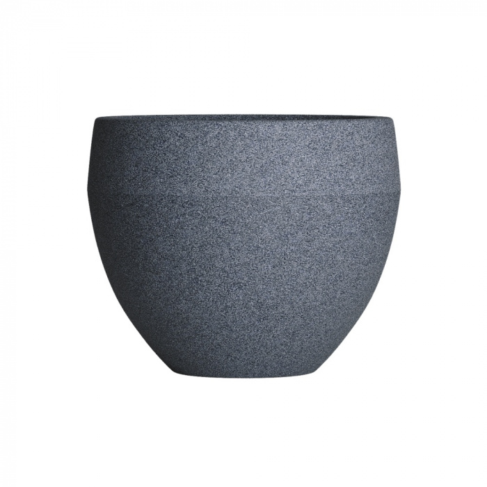 Кашпо CONCRETIKA GIRO BASALT D50H43