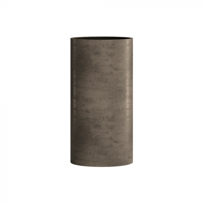 Кашпо CONCRETIKA CYLINDER SMOKEY GREY D30H60