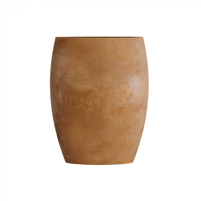 Кашпо CONCRETIKA OVAL CLASSIC CLAY D60H88