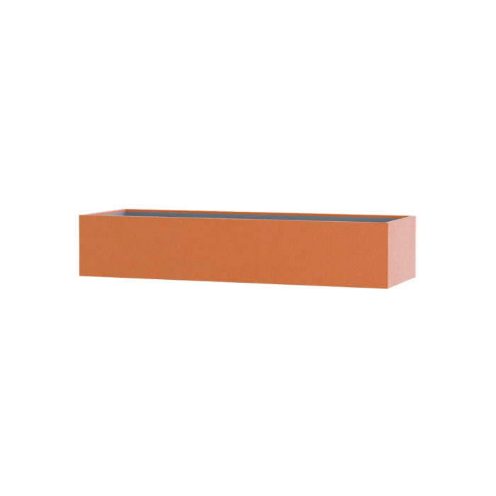 Кашпо CONCRETIKA BALCONY CARROT 80x20x15