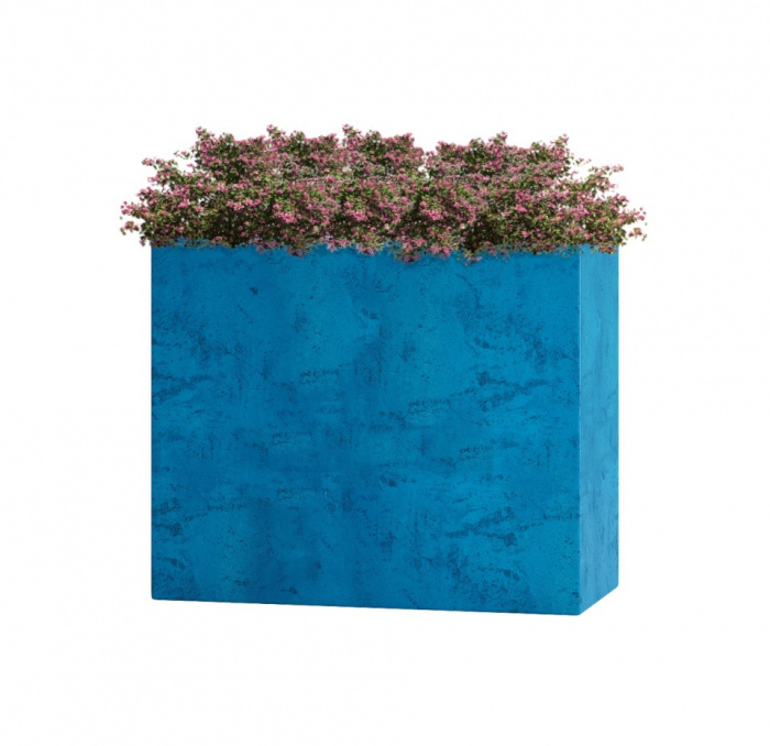Кашпо CONCRETIKA DIVIDER COBALT BLUE 60x30x50