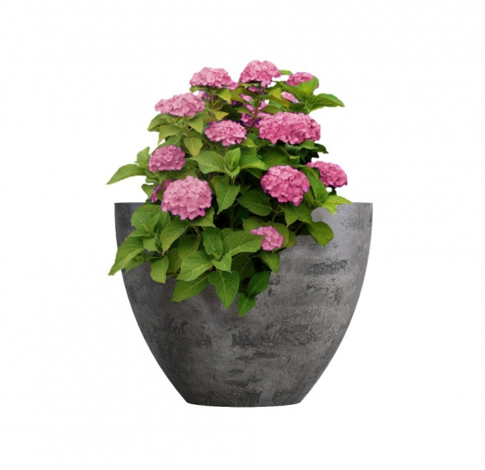 Кашпо CONCRETIKA UPON CONCRETE GREY DARK D55H45