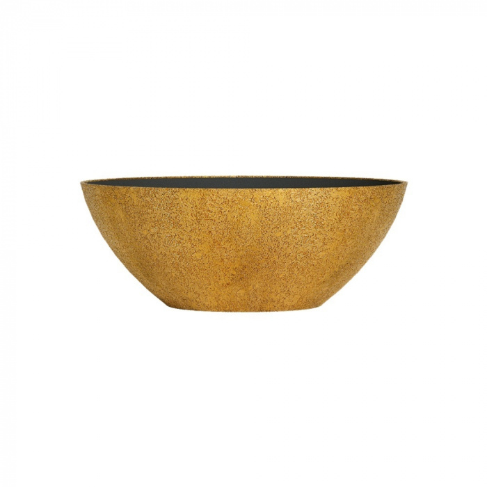 Кашпо CONCRETIKA BONSAY RICH GOLD D79H30