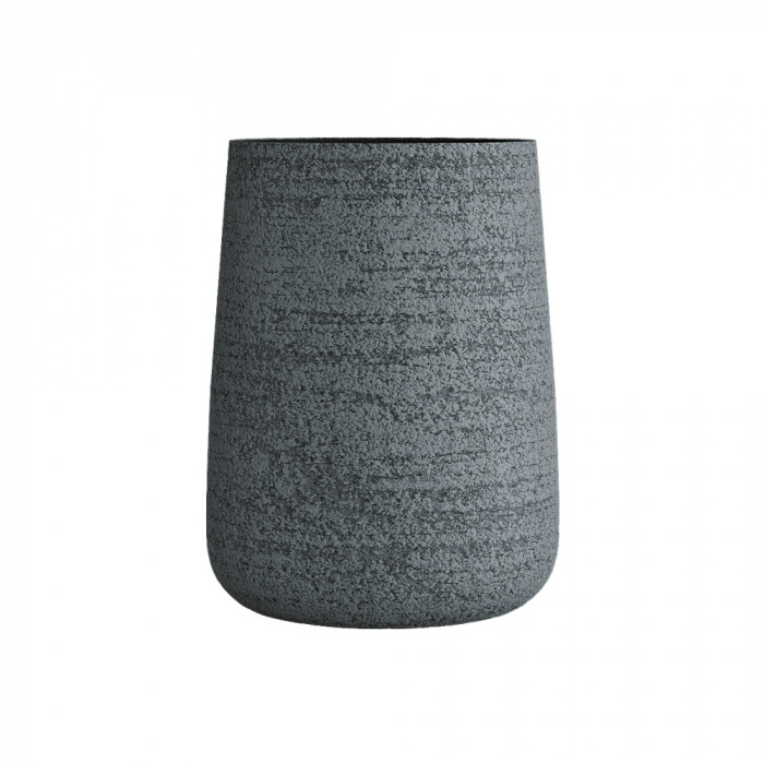 Кашпо CONCRETIKA CONE EROSIA GREY D38H60