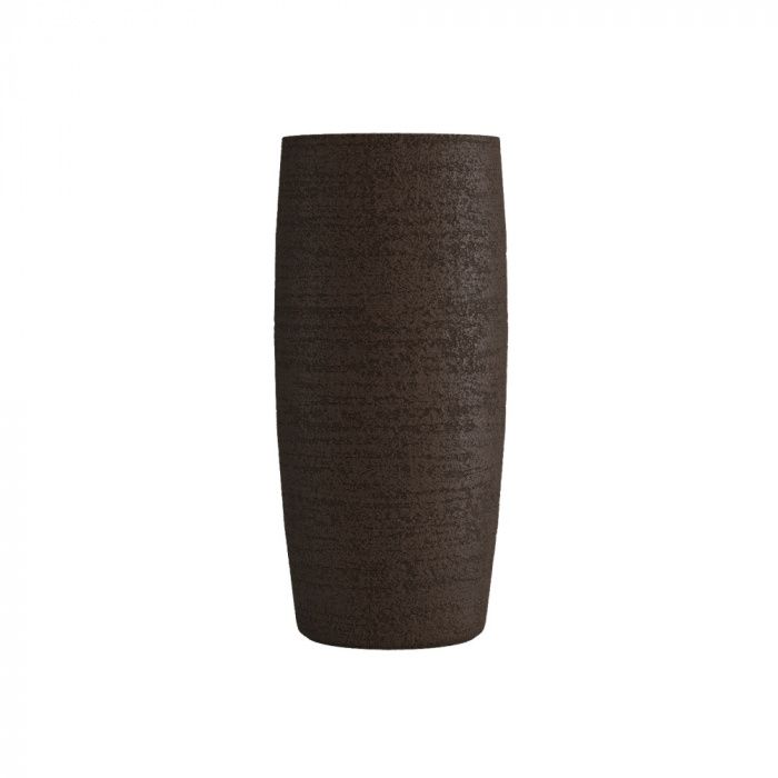 Кашпо CONCRETIKA CIGAR EROSIA BROWN D43H92