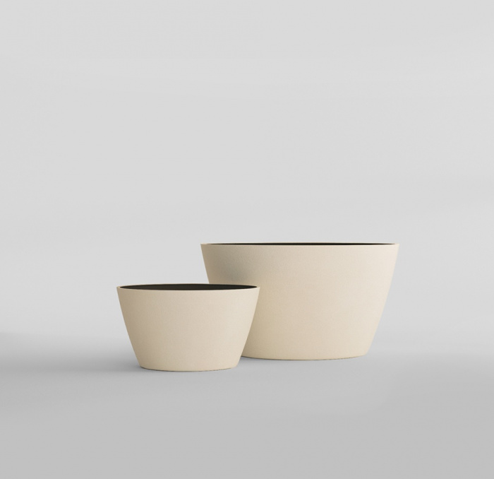 Кашпо CONCRETIKA BOWL SAHARA D80H45