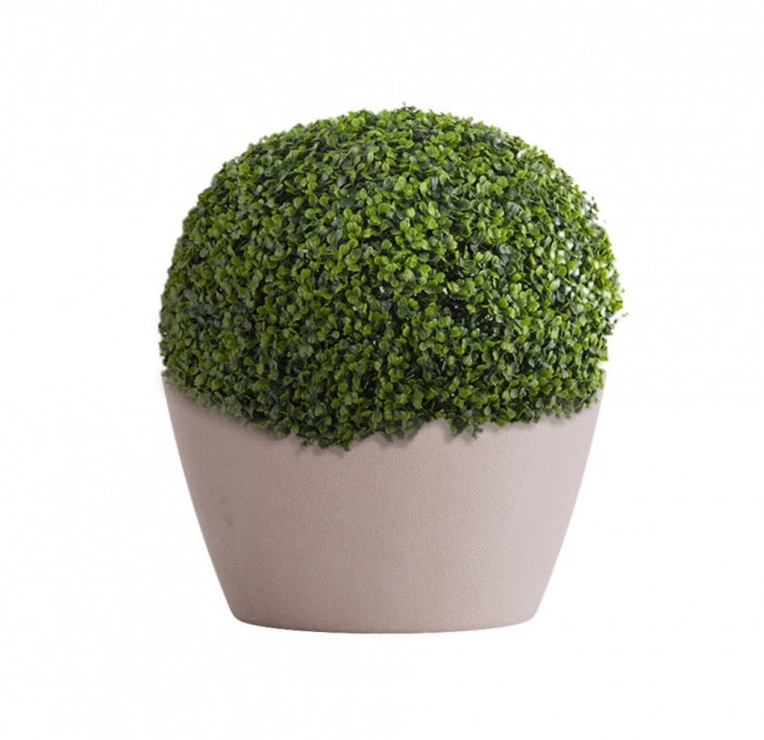 Кашпо CONCRETIKA BOWL COCOA D65H36