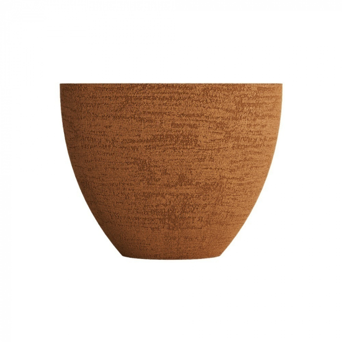 Кашпо CONCRETIKA UPON EROSIA OCHRE D65H55