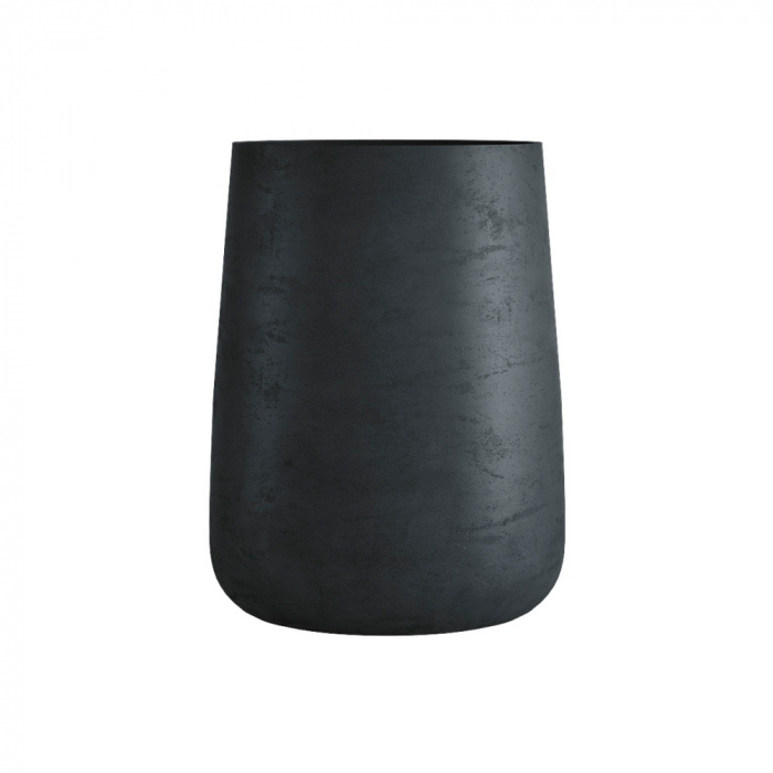 Кашпо CONCRETIKA CONE ANTHRACITE D38H60