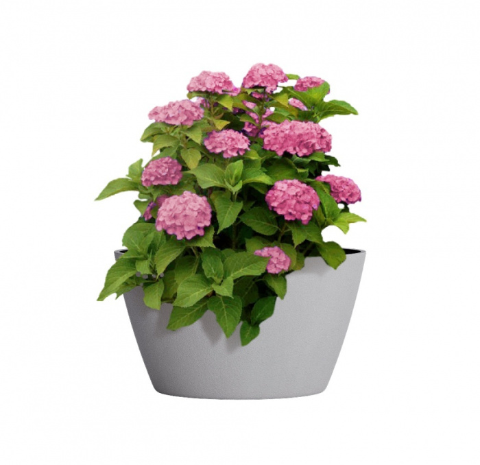 Кашпо CONCRETIKA BOWL SHALE D52H29