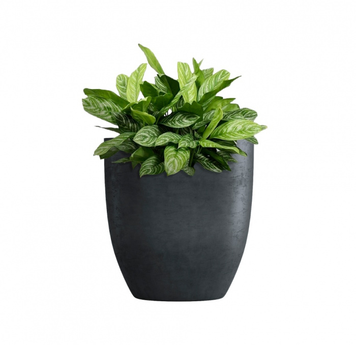 Кашпо CONCRETIKA VASE 3 ANTHRACITE D30H32