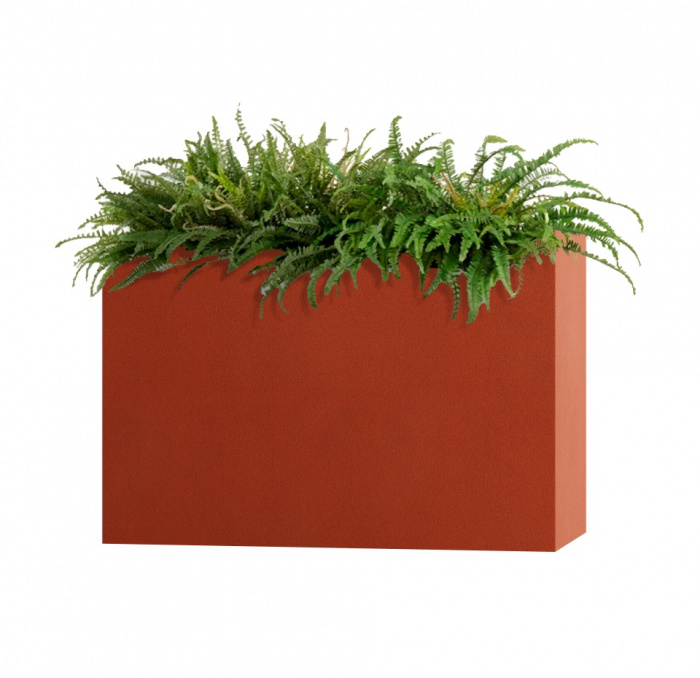 Кашпо CONCRETIKA DIVIDER TERRACOTTA 90x35x70