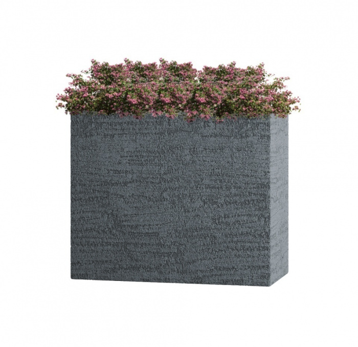 Кашпо CONCRETIKA DIVIDER EROSIA GREY 60x30x50