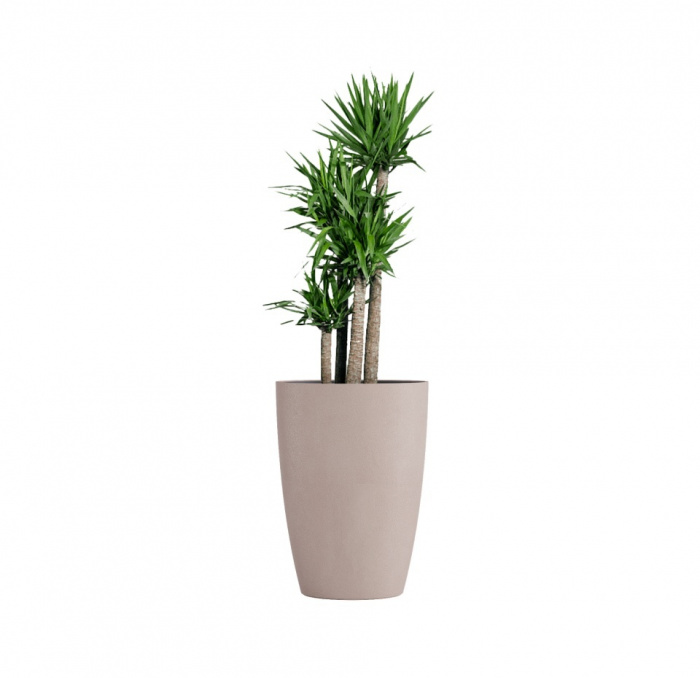 Кашпо CONCRETIKA CONUS COCOA D50H69