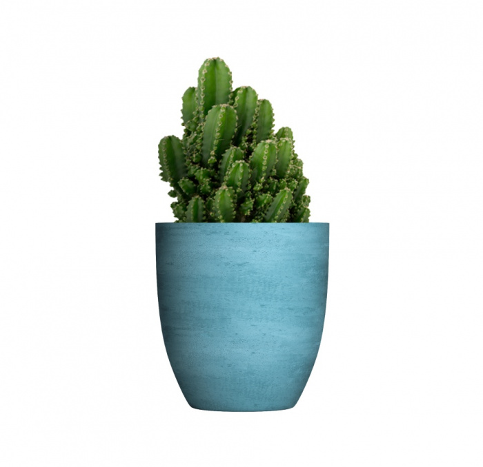 Кашпо CONCRETIKA VASE 3 BLUE SKY D50H55