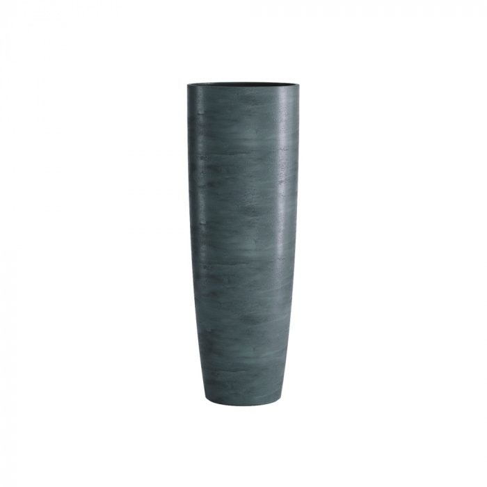 Кашпо CONCRETIKA CONUS OCEAN GREEN D60H170