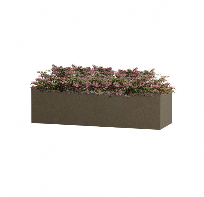 Кашпо CONCRETIKA BALCONY OLIVE 80x20x20
