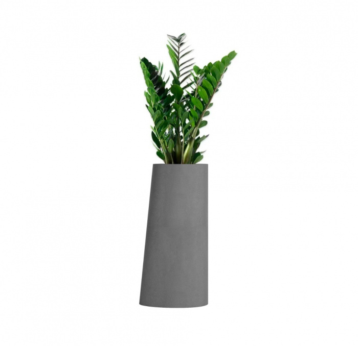 Кашпо CONCRETIKA DUET LONDON GREY D41H104