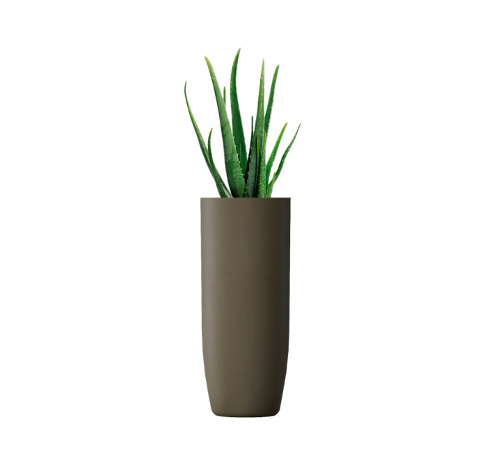 Кашпо CONCRETIKA YAR OLIVE D40H87