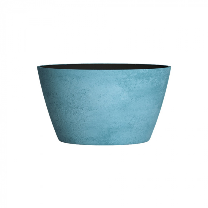 Кашпо CONCRETIKA BOWL BLUE SKY D65H36