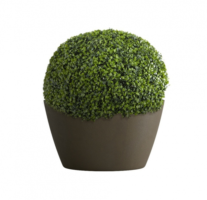Кашпо CONCRETIKA BOWL OLIVE D65H36