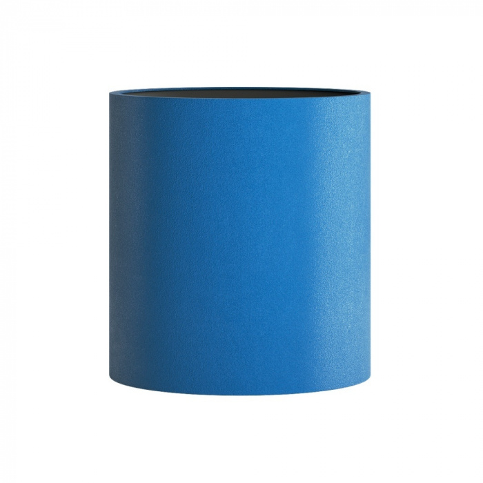Кашпо CONCRETIKA CYLINDER DARK BLUE D60H65