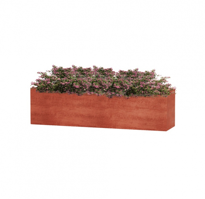Кашпо CONCRETIKA BALCONY CANDY 80x20x20