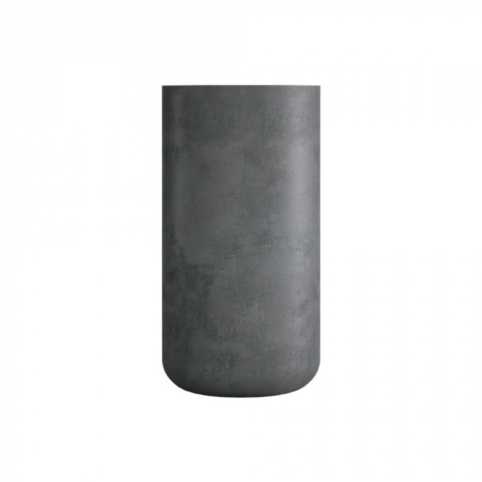 Кашпо CONCRETIKA TOPPER SMOKEY BLUE D40H90