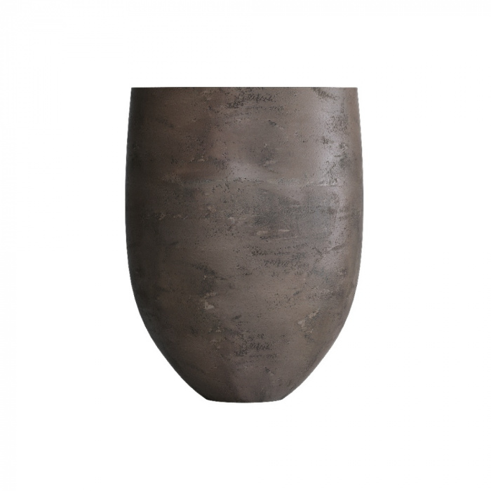 Кашпо CONCRETIKA BARREL TAUPE CONCRETE D41H60