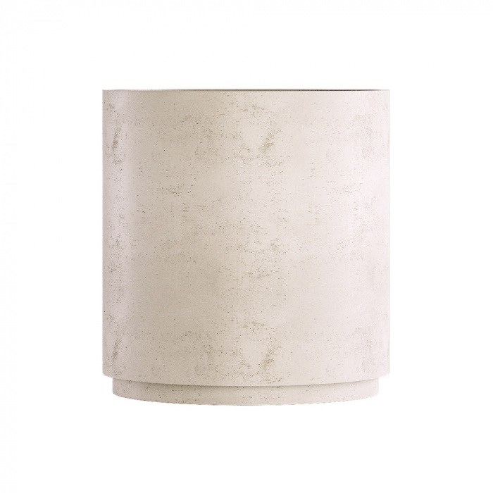 Кашпо CONCRETIKA CYLINDER XL CONCRETE WHITE D70H80