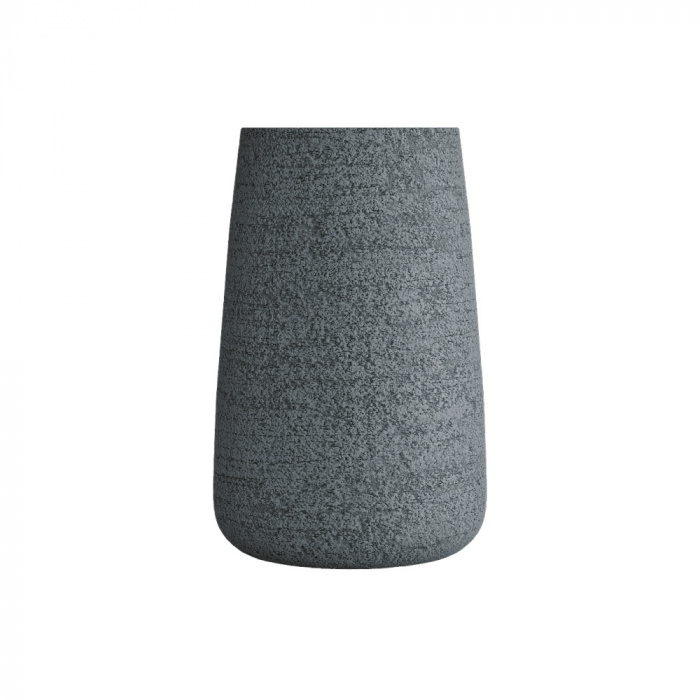 Кашпо CONCRETIKA CONE EROSIA GREY D36H75