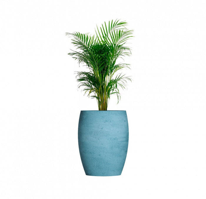 Кашпо CONCRETIKA OVAL BLUE SKY D60H88
