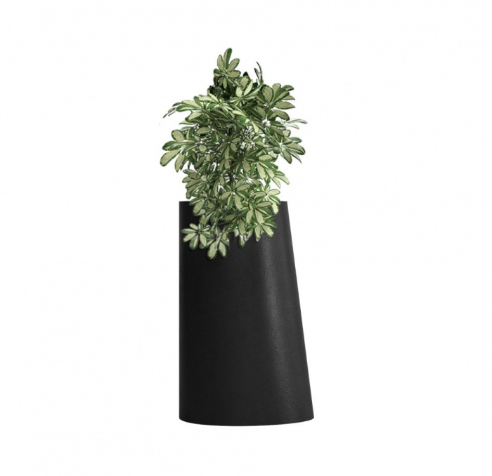 Кашпо CONCRETIKA DUET NERO D41H82