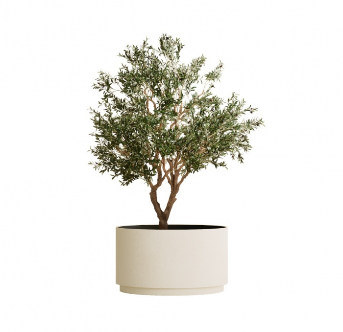 Кашпо CONCRETIKA CYLINDER XL SAHARA D70H45