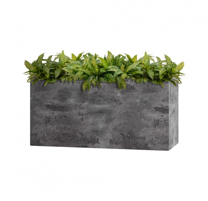 Кашпо CONCRETIKA DIVIDER CONCRETE GREY DARK 100x40x50
