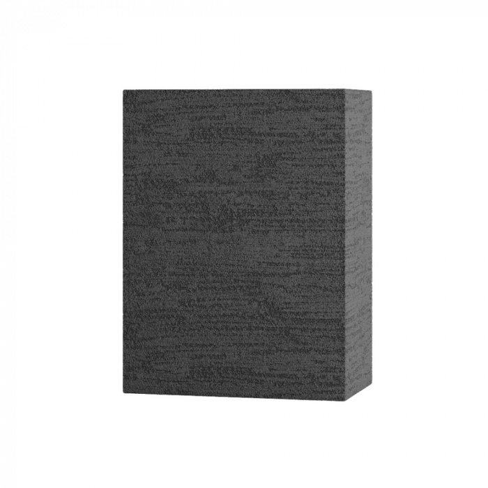 Кашпо CONCRETIKA DIVIDER EROSIA BLACK 60x35x80