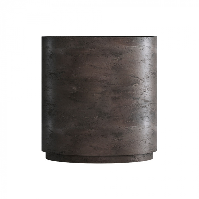 Кашпо CONCRETIKA CYLINDER XL TAUPE CONCRETE D100H105