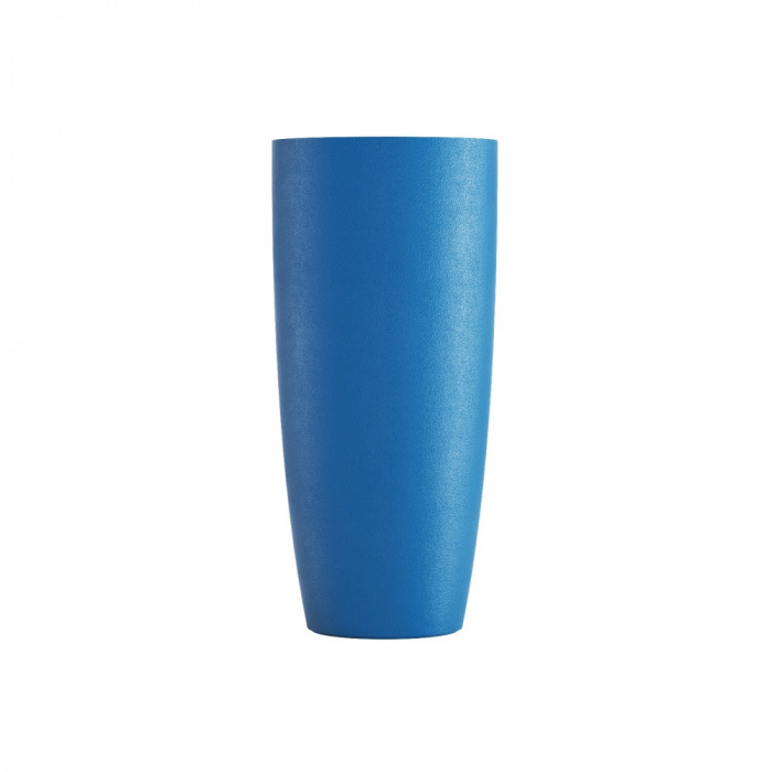 Кашпо CONCRETIKA CONUS DARK BLUE D60H130