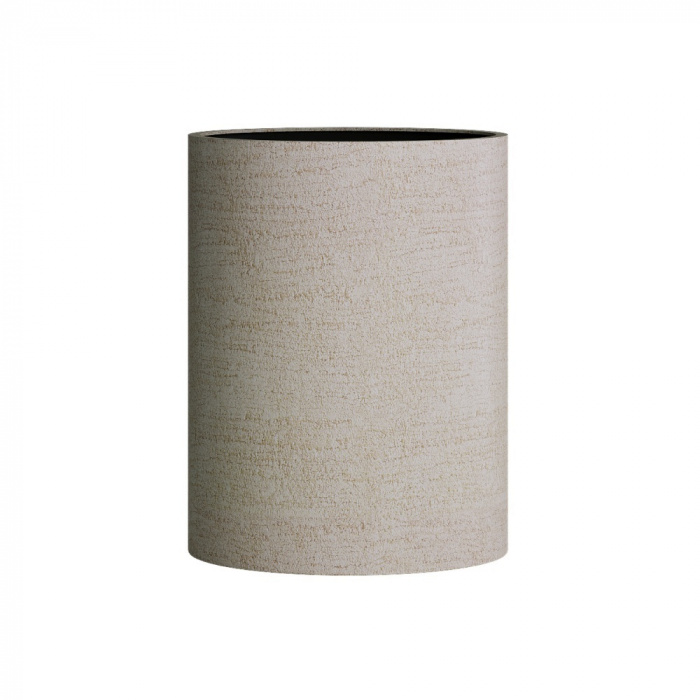 Кашпо CONCRETIKA CYLINDER EROSIA YELLOW D50H65