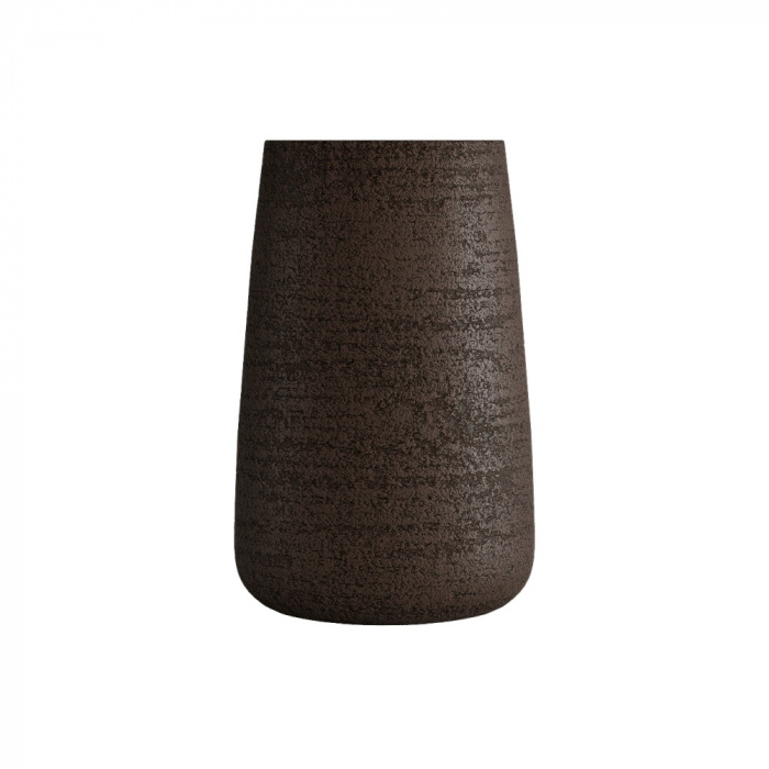 Кашпо CONCRETIKA CONE EROSIA BROWN D36H75