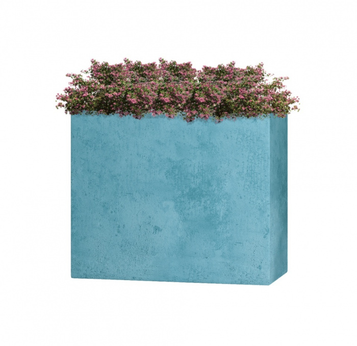 Кашпо CONCRETIKA DIVIDER BLUE SKY 60x30x50
