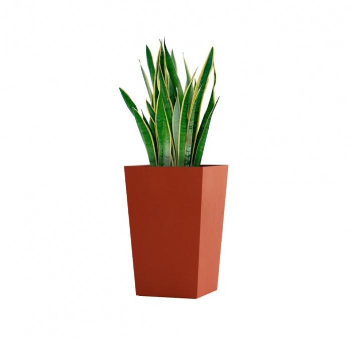 Кашпо CONCRETIKA CONIC TERRACOTTA 40x40x70