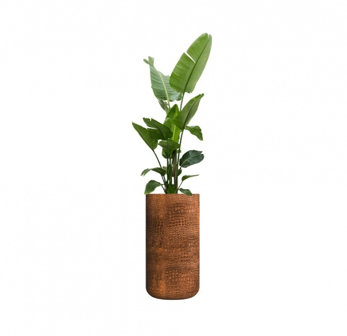 Кашпо CONCRETIKA TOPPER CAYMAN BROWN D40H90