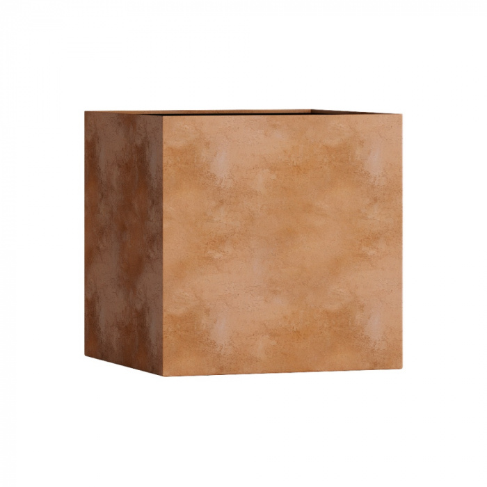 Кашпо CONCRETIKA CUBE CLASSIC CLAY 70x70x70