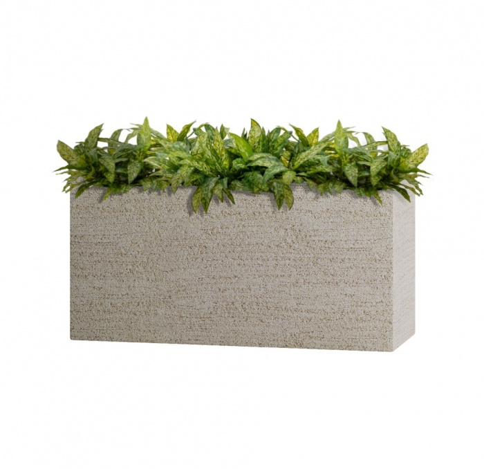 Кашпо CONCRETIKA DIVIDER EROSIA YELLOW 100x40x50