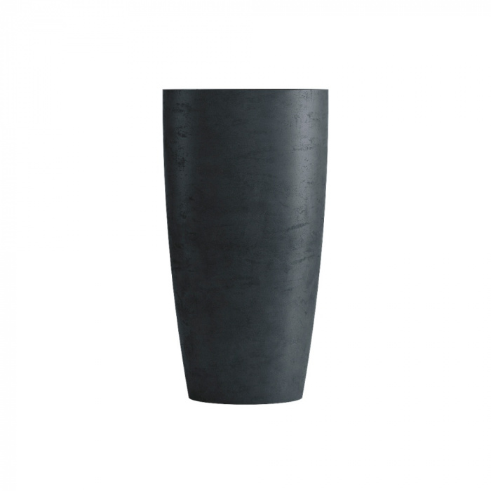 Кашпо CONCRETIKA CONUS ANTHRACITE D39H60